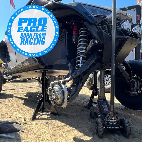 Pro Eagle Pair Of 33in Lightweight Adjustable Height Jack Stands JST32