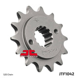 JT Sprockets Front Steel Sprocket 14 Tooth 14T 520 Chain For Kymco 250 KXR / KXU 2002-2013 JTF1042.14