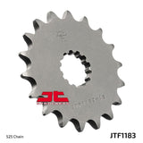 JT Sprockets Front Steel Countershaft Sprocket 18 Tooth 18T 525 Chain For Triumph Speedmaster 865 2006-2015 JTF1183.18