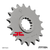 JT Sprockets Front Steel Sprocket 18 Tooth 18T 520 Chain For Triumph Speedmaster 865 2016-2017 JTF1184.18