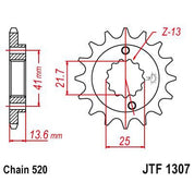 JT Sprockets Front Steel Countershaft Sprocket 15 Tooth 15T 520 Chain