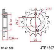JT Sprockets Front Steel Countershaft Sprocket 14 Tooth 14T 520 Chain