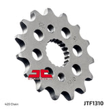 JT Sprockets Front Steel Sprocket 15 Tooth 15T 420 Chain For Honda CRF150R N 2022 JTF1310.15