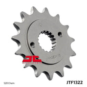 JT Sprockets Front Steel Countershaft Sprocket 15 Tooth 15T 520 Chain