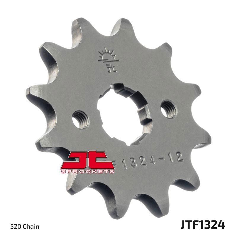 JT Sprockets Front Steel Countershaft Sprocket 12 Tooth 12T 520 Chain For Honda FourTrax 200 TRX200D 2x4 Type II 1990-1997 JTF1324.12