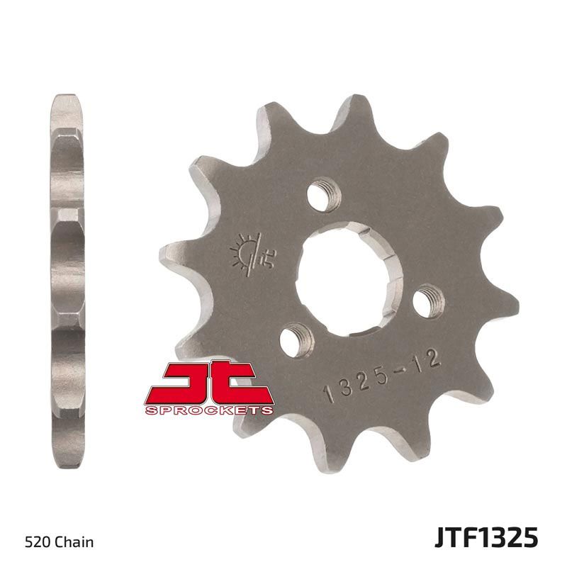 JT Sprockets Front Steel Countershaft Sprocket 11 Tooth 11T 520 Chain For Honda ATC200 1981-1983 JTF1325.11