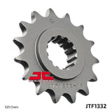 JT Sprockets Front Steel Countershaft Sprocket 15 Tooth 15T 525 Chain For Honda CB1000R ABS P 2023 JTF1332.15