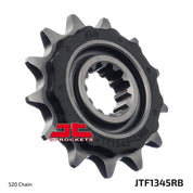 JT Sprockets Front OEM Type Rubber Cushioned Countershaft Sprocket 13 Tooth 13T 520 Chain