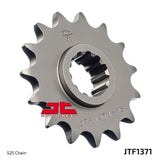 JT Sprockets Front Steel Countershaft Sprocket 15 Tooth 15T 525 Chain For Honda CBF600 S-6,7 Cowl ABS 2006-2007 JTF1371.15