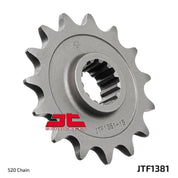 JT Sprockets Front Steel Countershaft Sprocket 16 Tooth 16T 520 Chain