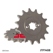 JT Sprockets Front Steel Sprocket 15 Tooth 15T 520 Chain JTF1408.15