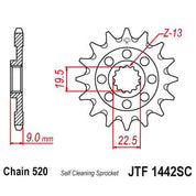 JT Sprockets Front Steel Countershaft Sprocket SC 13 Tooth 13T 520 Chain