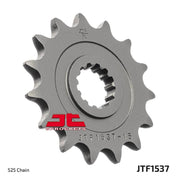 JT Sprockets Front Steel Countershaft Sprocket 15 Tooth 15T 525 Chain