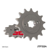 Piñón de contraeje delantero de acero JT Sprockets, 13 dientes, cadena 520 para Yamaha Blaster 200 YFS200 (1988-1998, JTF1554.13)