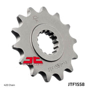 JT Sprockets Front Steel Countershaft Sprocket 14 Tooth 14T 420 Chain