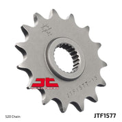 JT Sprockets Front Steel Sprocket 15 Tooth 15T 520 Chain JTF1577.15