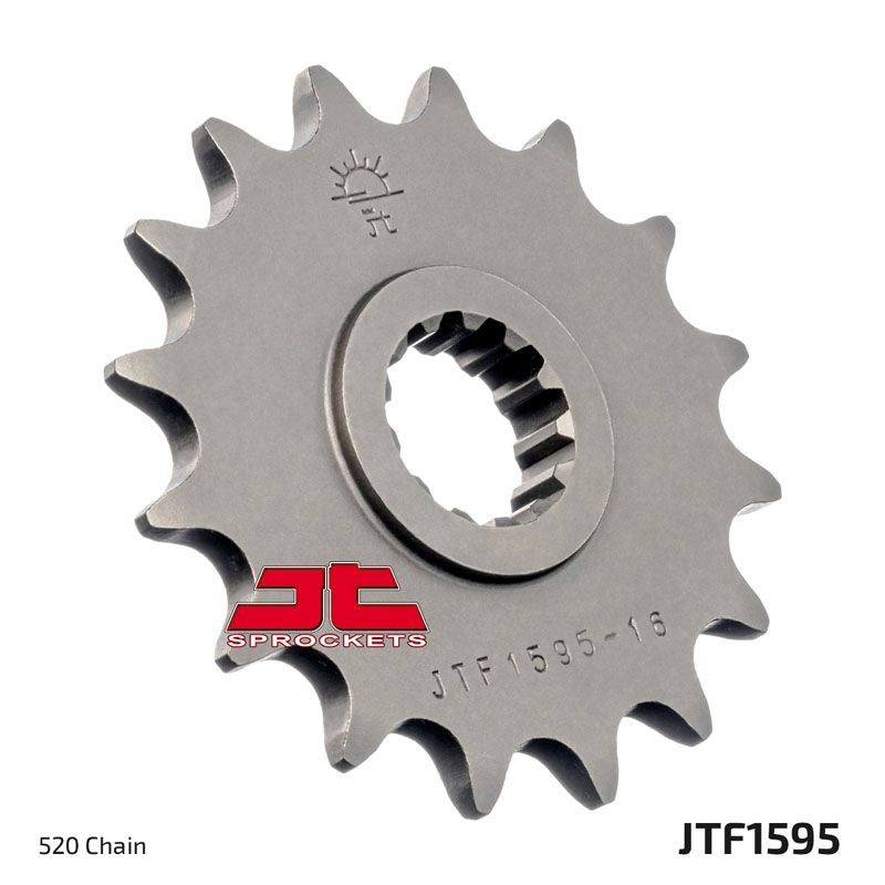 JT Sprockets Front Steel Countershaft Sprocket 16 Tooth 16T 520 Chain For Yamaha FZ6 RYL 2009 JTF1595.16