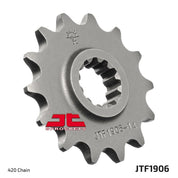 JT Sprockets Front Steel Countershaft Sprocket 12 Tooth 12T 420 Chain