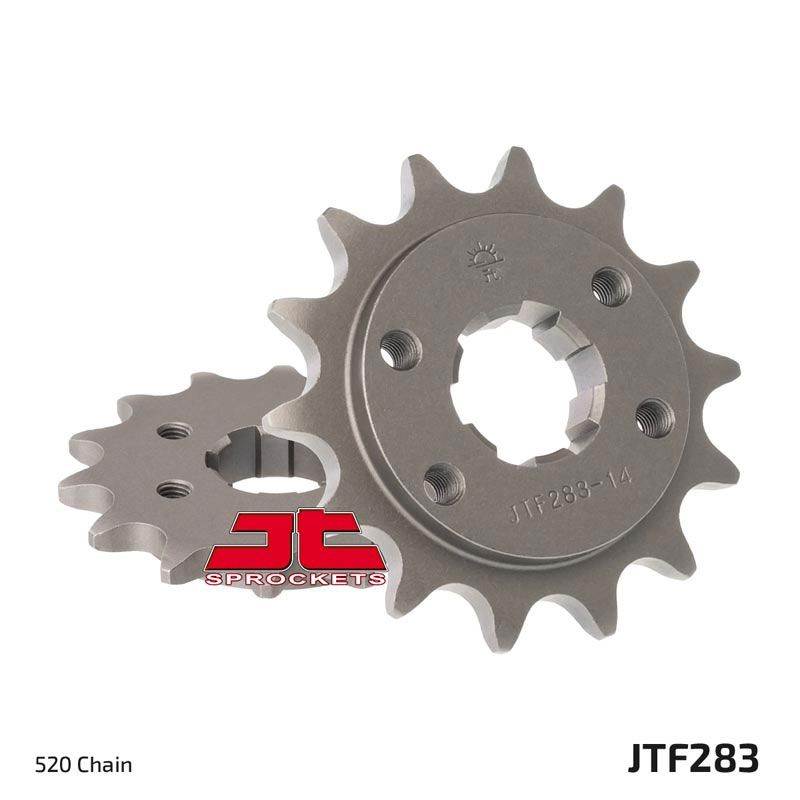 JT Sprockets Front Steel Countershaft Sprocket 14 Tooth 14T 520 Chain For Honda VT250 FE,ZE,FF-YA,F2F,FJ Integra 1986-1988 JTF283.14