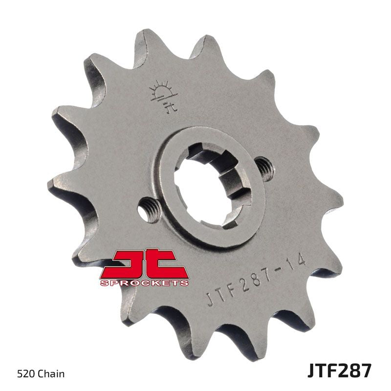 JT Sprockets Front Steel Countershaft Sprocket 14 Tooth 14T 520 Chain For Honda Nighthawk 250 CB250 1991-1997 JTF287.14