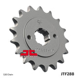 JT Sprockets Front Steel Countershaft Sprocket 17 Tooth 17T 530 Chain For Honda CB500 K1,K2,K3 1972-1974 JTF288.17
