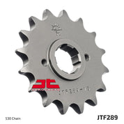 JT Sprockets Front Steel Countershaft Sprocket 16 Tooth 16T 530 Chain JTF289.16