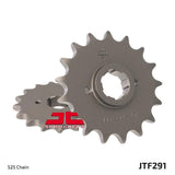 JT Sprockets Front Steel Sprocket 15 Tooth 15T 525 Chain For Honda CB450 SG 27 PS 1986-1988 JTF291.15