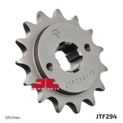 JT Sprockets Front Steel Countershaft Sprocket 15 Tooth 15T 525 Chain For Honda VFR400 RH,RH2,RJ3 Pro-Arm 1987-1989 JTF294.15