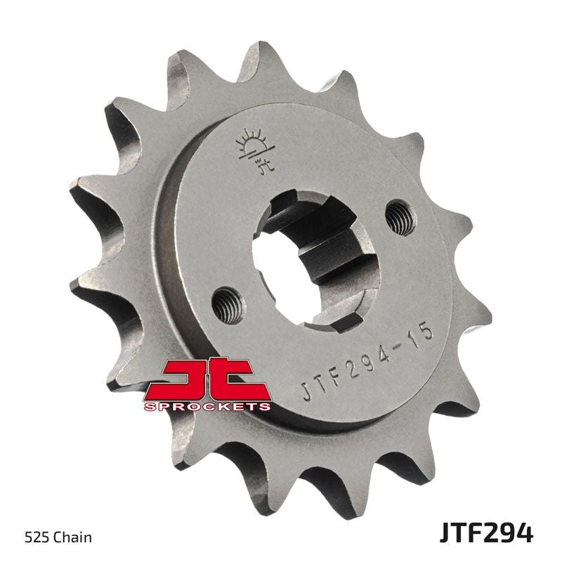 JT Sprockets Front Steel Countershaft Sprocket 15 Tooth 15T 525 Chain For Honda VFR400 RH,RH2,RJ3 Pro-Arm 1987-1989 JTF294.15