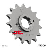 JT Sprockets Front Steel Sprocket 15 Tooth 15T 520 Chain For Honda XL400 R-C 1982 JTF306.15