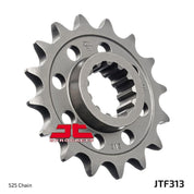 JT Sprockets Front Steel Sprocket 16 Tooth 16T 525 Chain JTF313.16