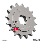 JT Sprockets Front Steel Countershaft Sprocket 17 Tooth 17T 530 Chain JTF338.17