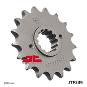 JT Sprockets Front Steel Countershaft Sprocket 18 Tooth 18T 530 Chain JTF339.18