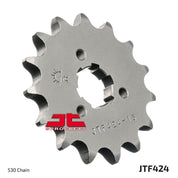 JT Sprockets Front Steel Countershaft Sprocket 16 Tooth 16T 530 Chain JTF424.16