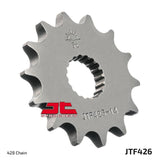 JT Sprockets Front Steel Sprocket 15 Tooth 15T 428 Chain For Kreidler 125 Supermoto DT 2007-2008 JTF426.15