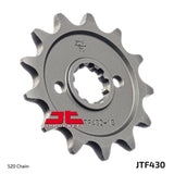 JT Sprockets Front Steel Sprocket 14 Tooth 14T 520 Chain For Suzuki GSX250 ET,EX 1980-1982 JTF430.14