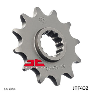 JT Sprockets Front Steel Countershaft Sprocket SC 14 Tooth 14T 520 Chain For Suzuki DR350 S-L,M,N,P 1990-1993 JTF432.14