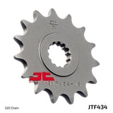 JT Sprockets Front Steel Countershaft Sprocket 16 Tooth 16T 520 Chain For Suzuki GN400T 1980-1982 JTF434.16