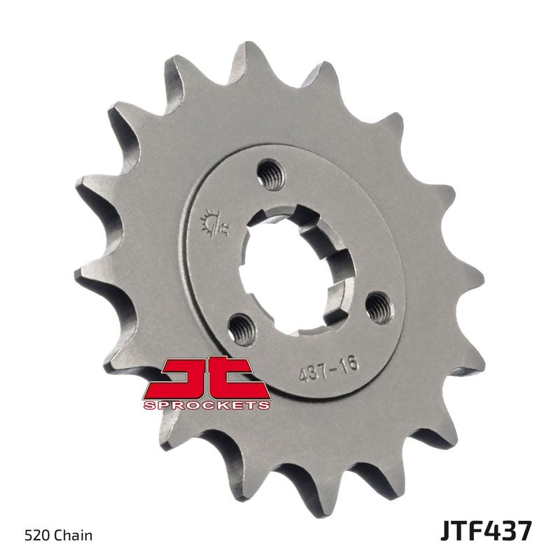 JT Sprockets Front Steel Countershaft Sprocket 16 Tooth 16T 520 Chain For Suzuki SP600 F 1985 JTF437.16