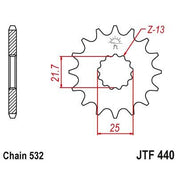 JT Sprockets Front Steel Sprocket 15 Tooth 15T 532 Chain For Suzuki GSXR1100 WR 1993-1994 JTF440.15