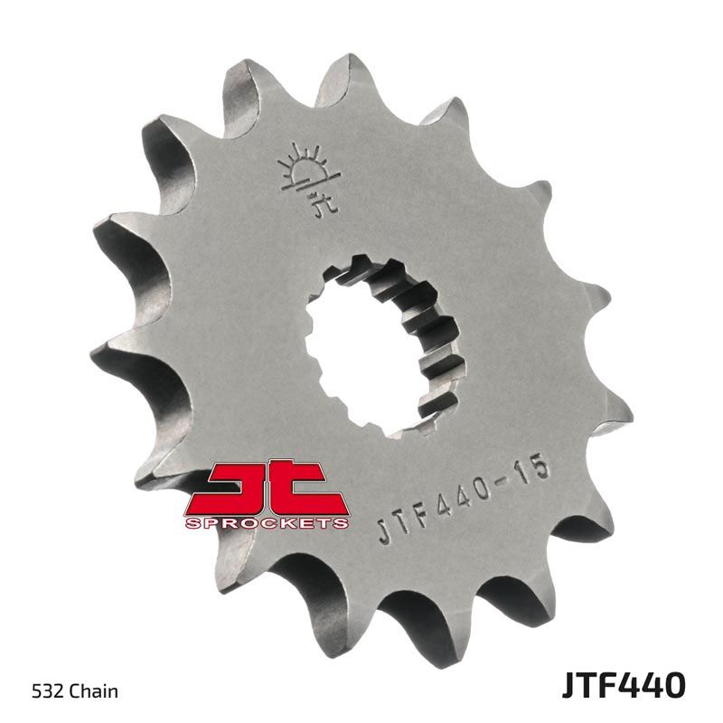 JT Sprockets Front Steel Sprocket 16 Tooth 16T 532 Chain For Suzuki GSXR1100 WW 1995-1998 JTF440.16
