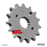 JT Sprockets Front Steel Countershaft Sprocket 14 Tooth 14T 530 Chain For Suzuki GSX550 ED,EE,ES,EF,EG,EU 1983-1987 JTF513.14