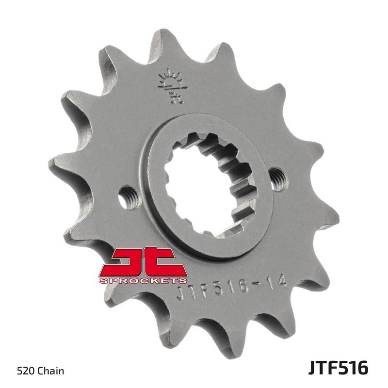 JT Sprockets Front Steel Countershaft Sprocket 15 Tooth 15T 520 Chain For Kawasaki KLR600 (KL600A1,B1-B4) 1984-1990 JTF516.15