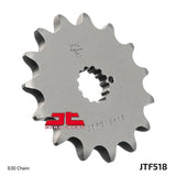 JT Sprockets Front Steel Countershaft Sprocket 15 Tooth 15T 630 Chain For Suzuki GS750B 8 Valve 1977-1979 JTF518.15