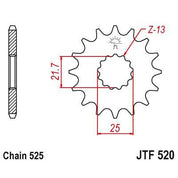 JT Sprockets Front Steel Countershaft Sprocket 15 Tooth 15T 525 Chain For Suzuki GSF650 S-L0 Bandit Traveller 2010 JTF520.15