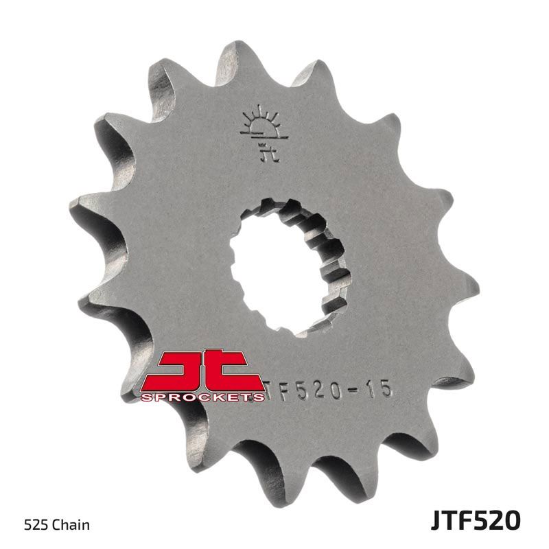 JT Sprockets Front Steel Countershaft Sprocket 15 Tooth 15T 525 Chain For Kawasaki W650 C3,C4,C5,C6F 2001-2006 JTF520.15