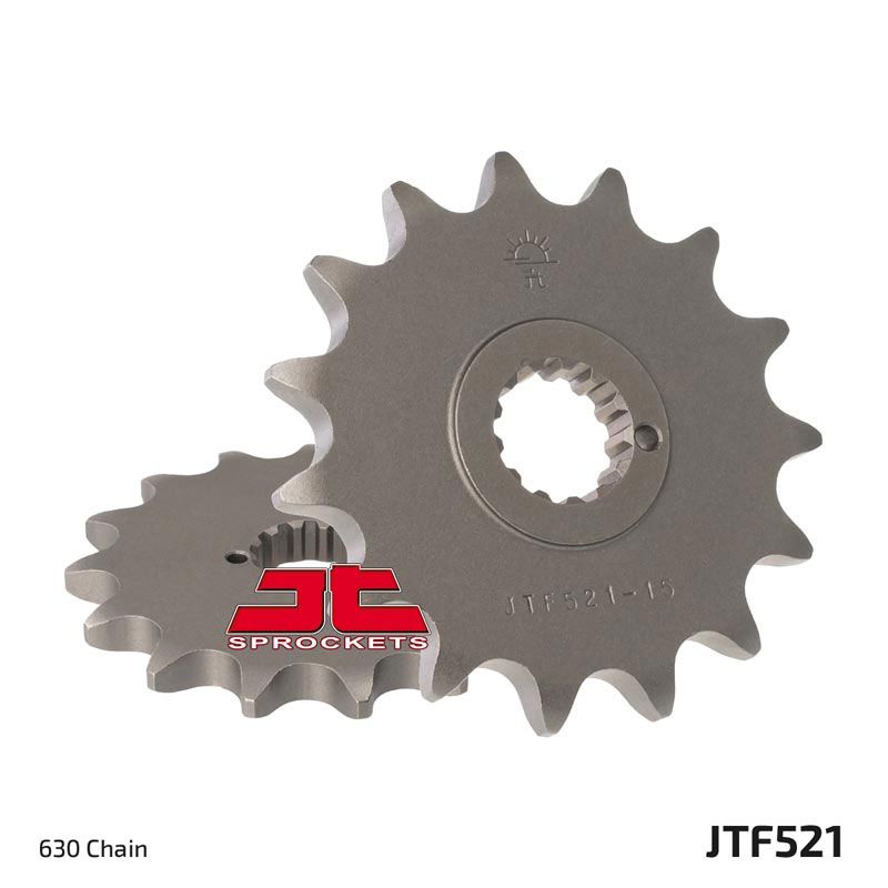 JT Sprockets Front Steel Countershaft Sprocket 15 Tooth 15T 630 Chain For Kawasaki KZ900 A4,A5 1976-1977 JTF521.15