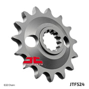 JT Sprockets Front Steel Sprocket 15 Tooth 15T 632 Chain JTF524.15