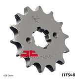 JT Sprockets Front Steel Countershaft Sprocket 14 Tooth 14T 428 Chain For Yamaha YBR125 Custom 2008-2015 JTF548.14