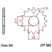 JT Sprockets Front Steel Countershaft Sprocket 15 Tooth 15T 520 Chain JTF565.15